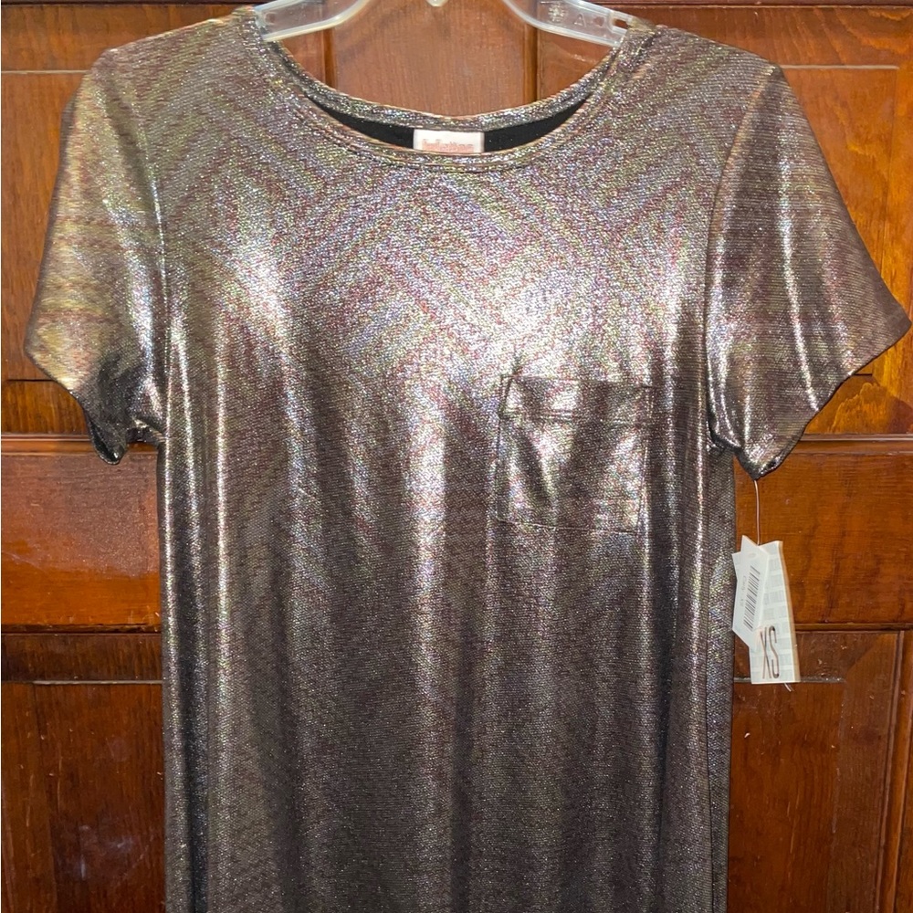 NWT LuLaRoe Metallic Carly